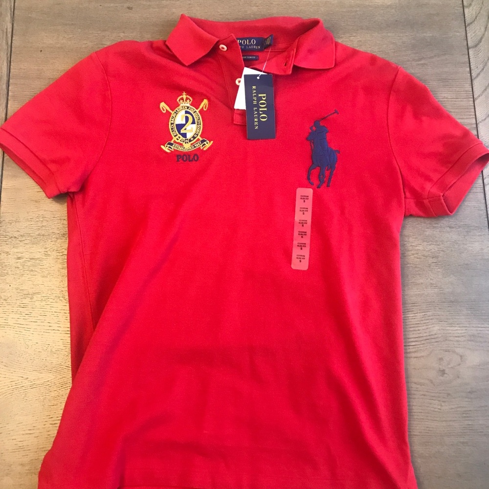 RED POLO RALPH LAUREN